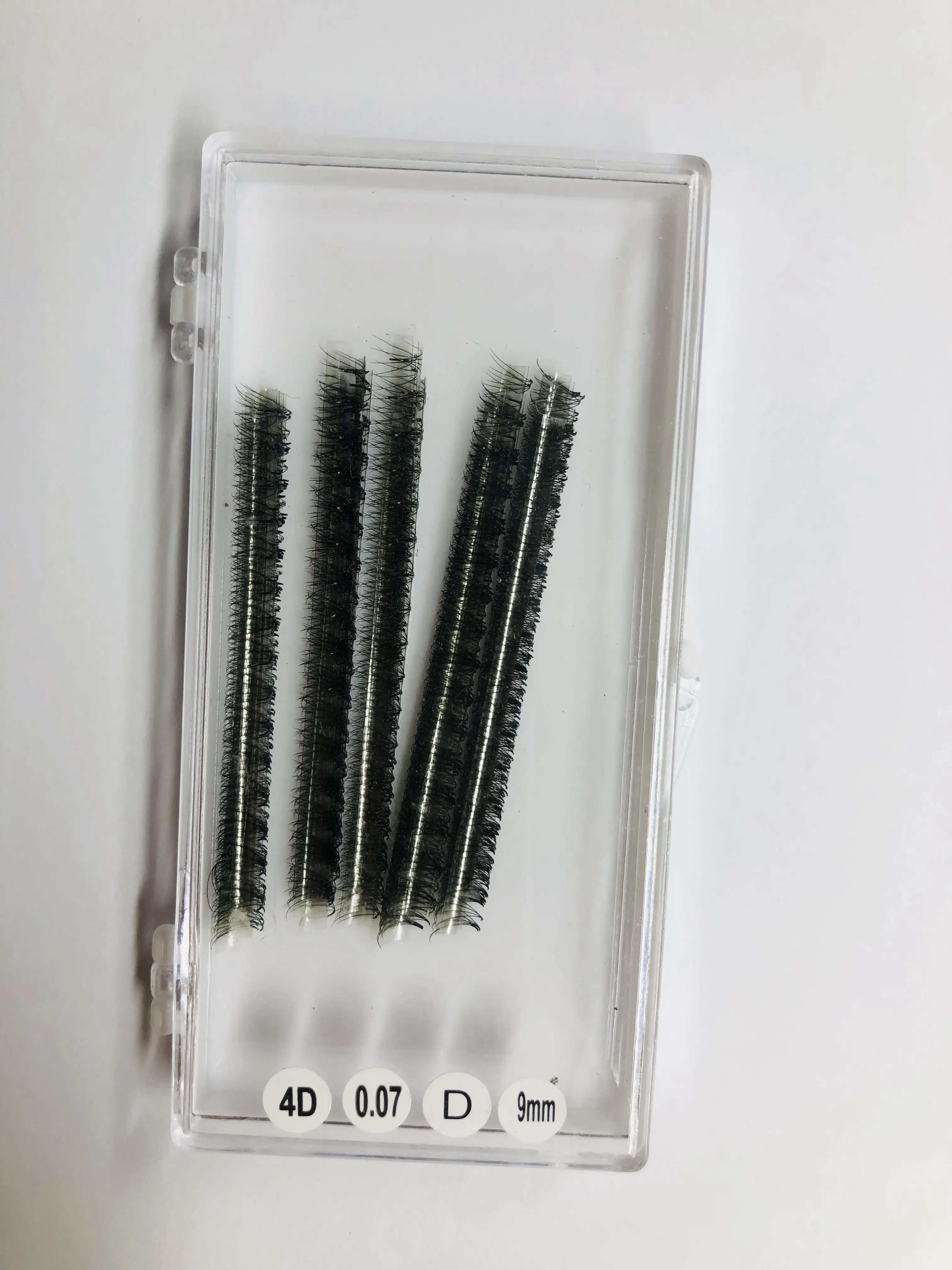 High Quality Heat Bonded 3d 4d 5d 0 07 Pointy Base Premade Fans Lash