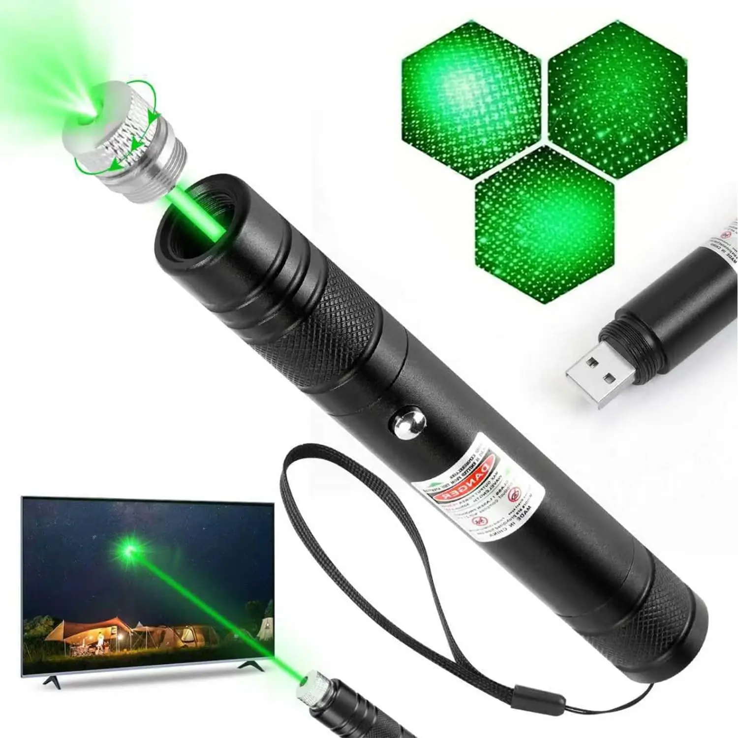 JANHER Long Range Green Laser Pointer