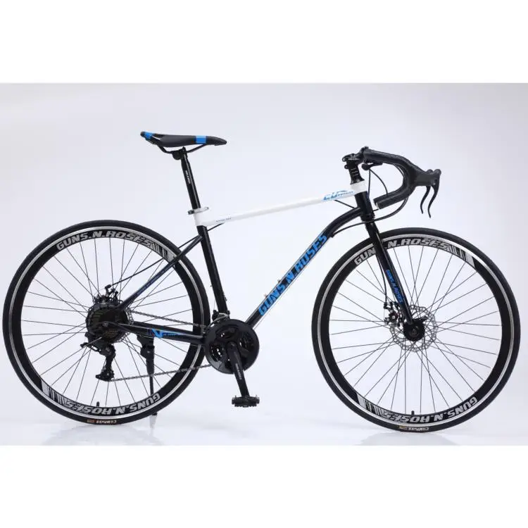 Guns N' Roses 700C Road Bicycle - Durable Steel Frame, 21 Speed