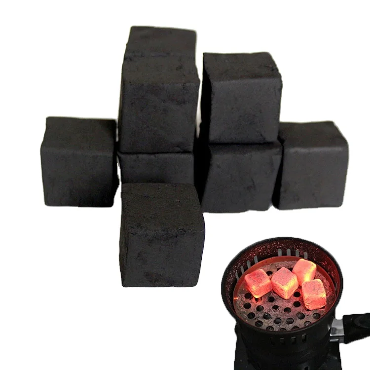 Coconut Shell Charcoal Made From Coconut Used For Barbeque Grill