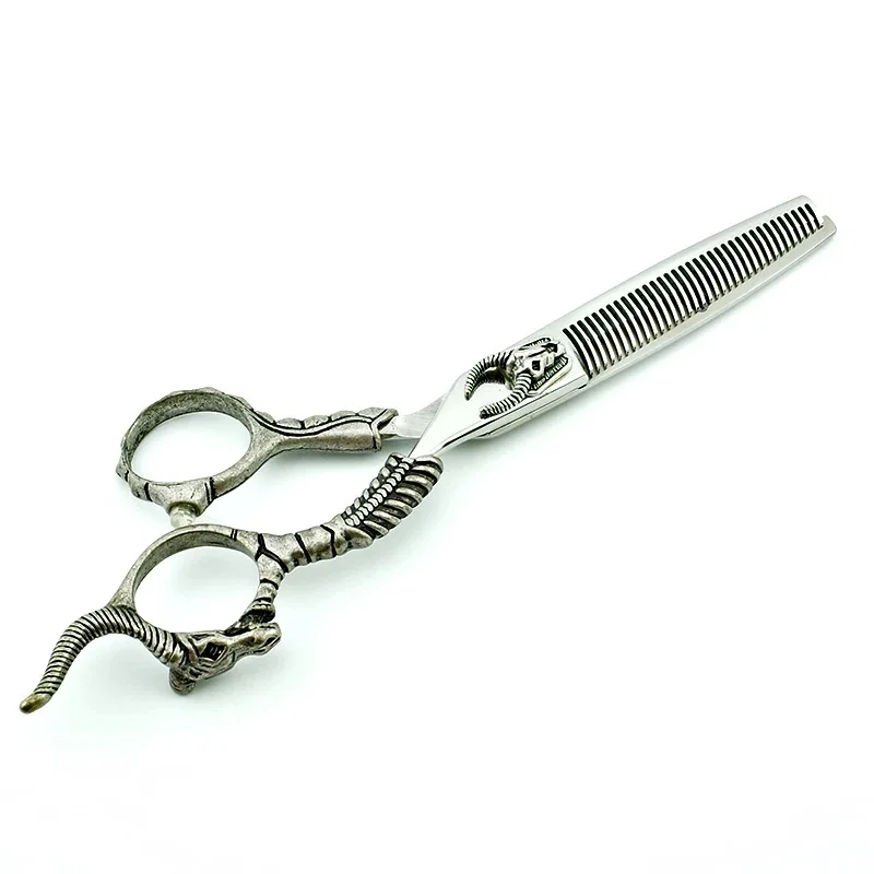6" Bull Inflexible Best Hair Scissors Barber Thinning Shears
