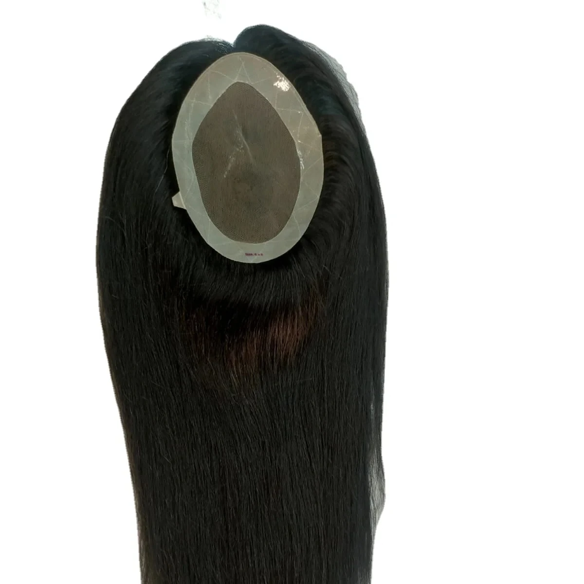 Los Angeles Model Human Hair Toupees Human Hair Wig Toupee With 1b