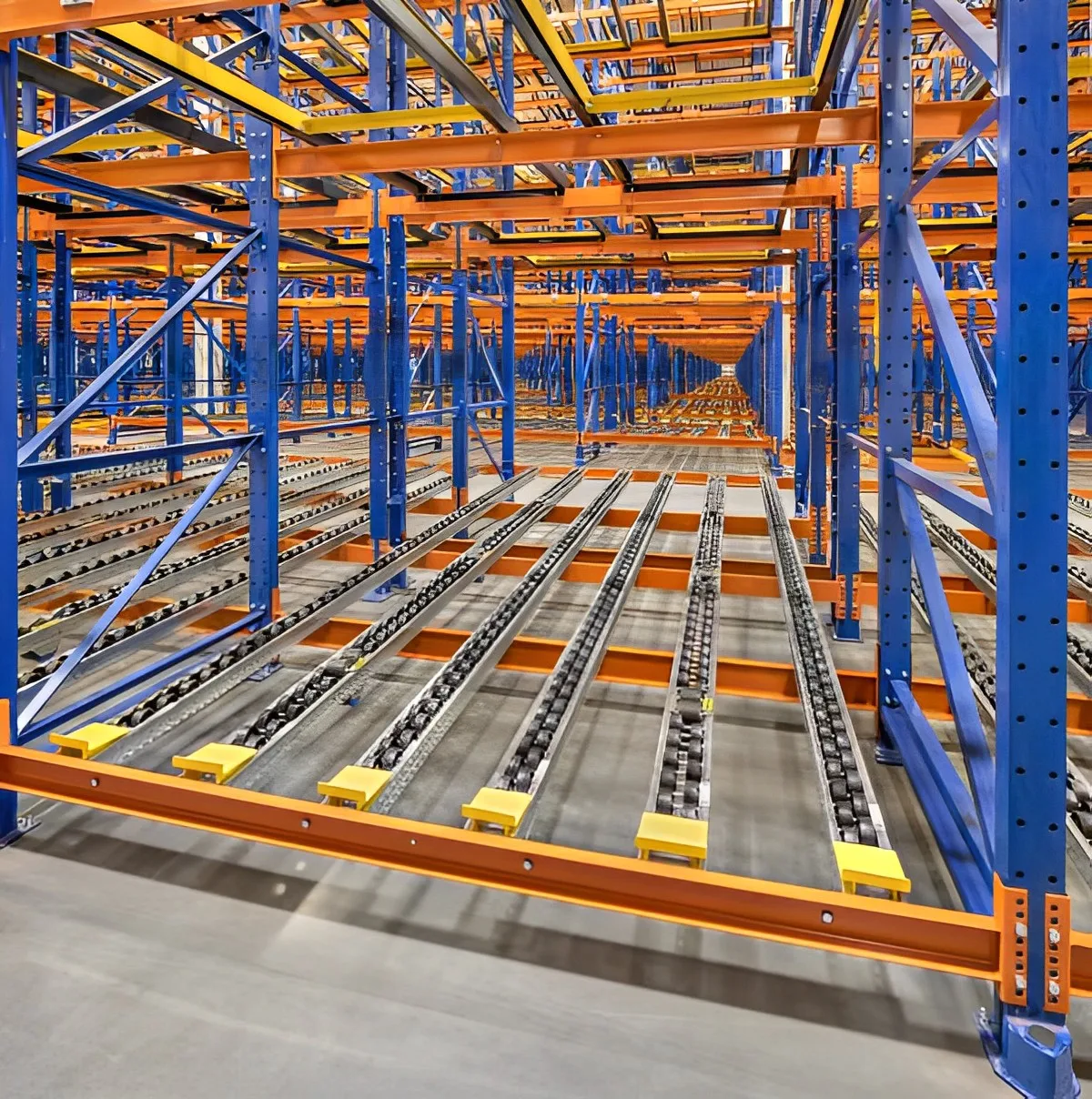 Heavy Duty Pallet Flow Rack Pallet Flow Racking System Warehouse Rack ...