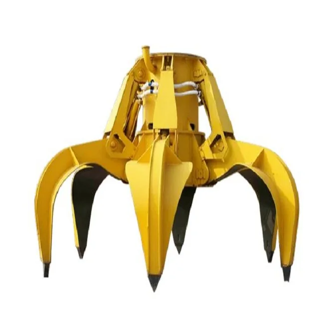 Metallurgy Machinery Claw Crane Machine Hydraulic Grab With Remoter