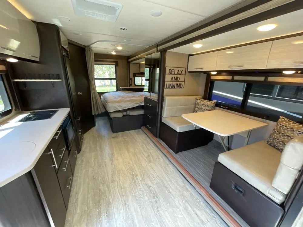 Cheap Travel Trailer Rv Camper Motor Homes Caravan China With Air