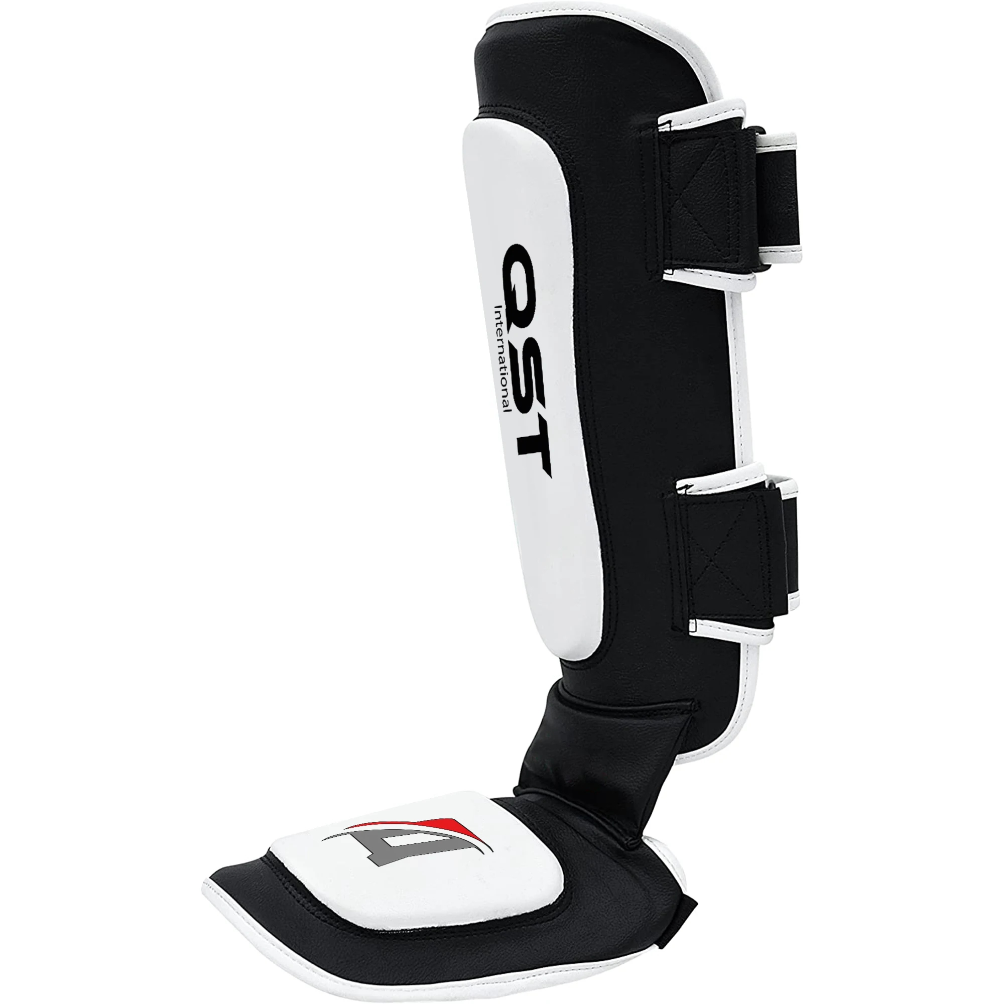 Genuine Pu Leather Kickboxing Shin Guard For Men Women Knee Leg