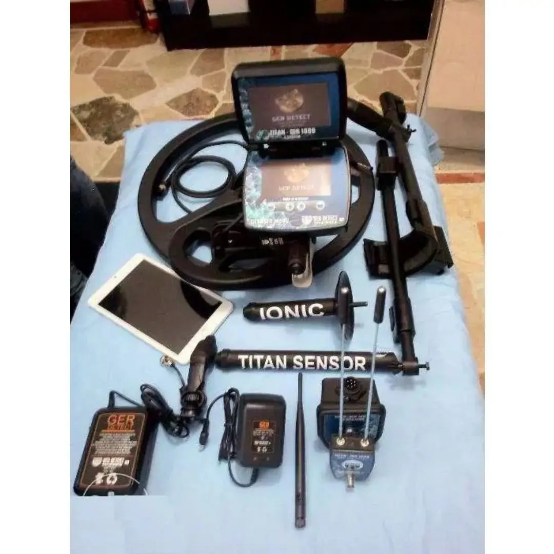 Original Hand Held Ger Detect Titan 1000 Metal Detector 3d 5 Multi