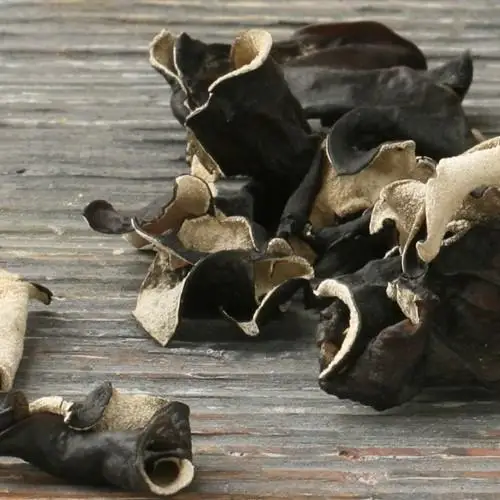 High Quality Black Fungus Shredded Wood Ear Mushroom Or Cut Into 1/8