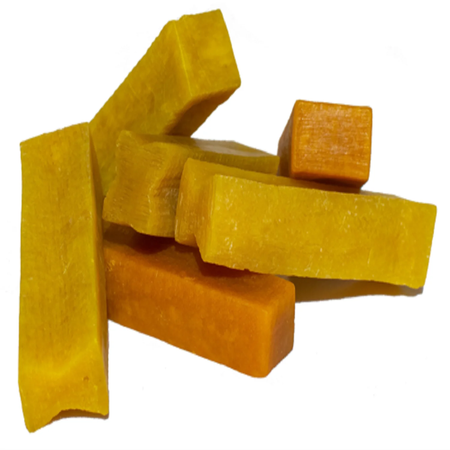 Dried Himalayan Yak Cheese Chew For Dogs In Turmeric Flavour