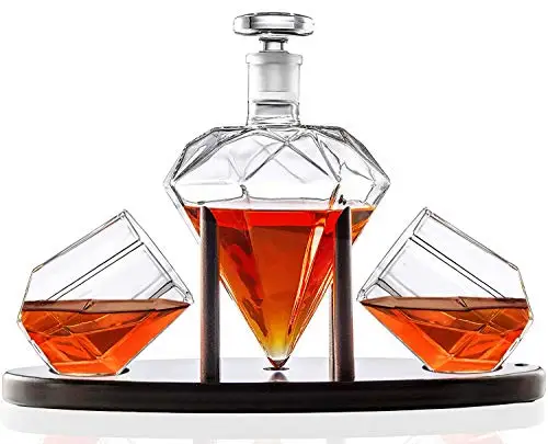 Diamond Decanter Set