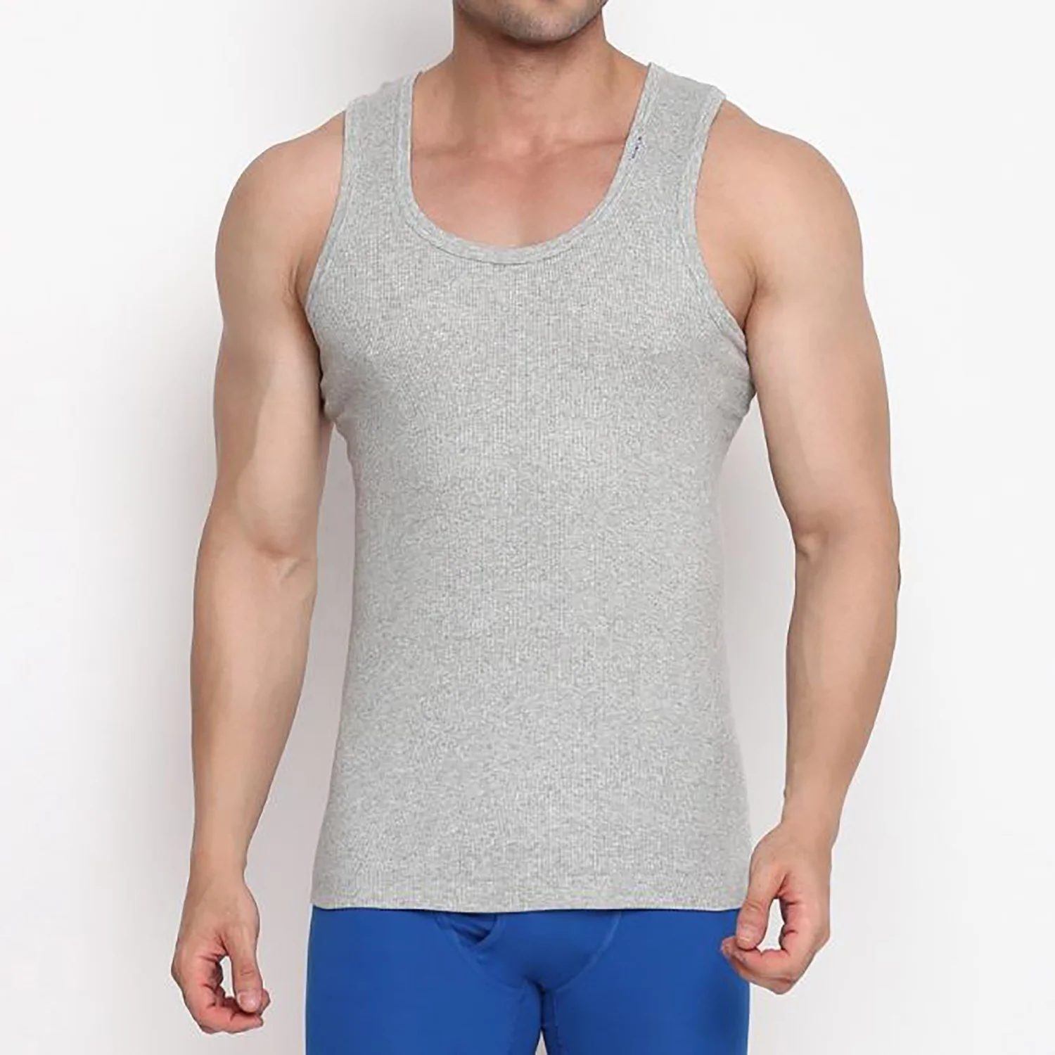 Custom Undershirt Close Fitting Body Shapewear Thermal Fitting Tank Top