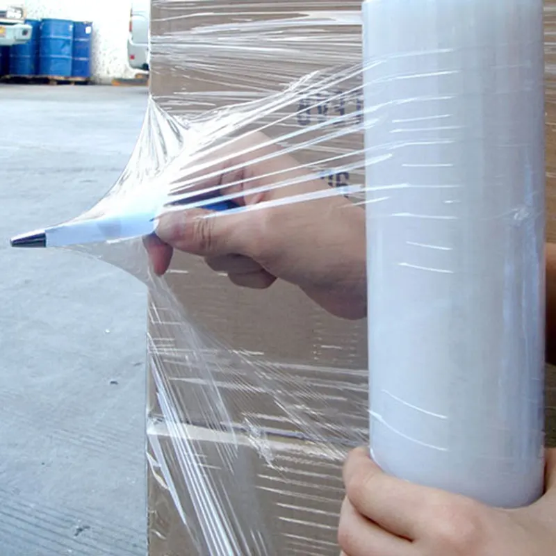 Pallet Stretch Wrap Plastic Sheet Packaging Plastic Packaging Lldpe