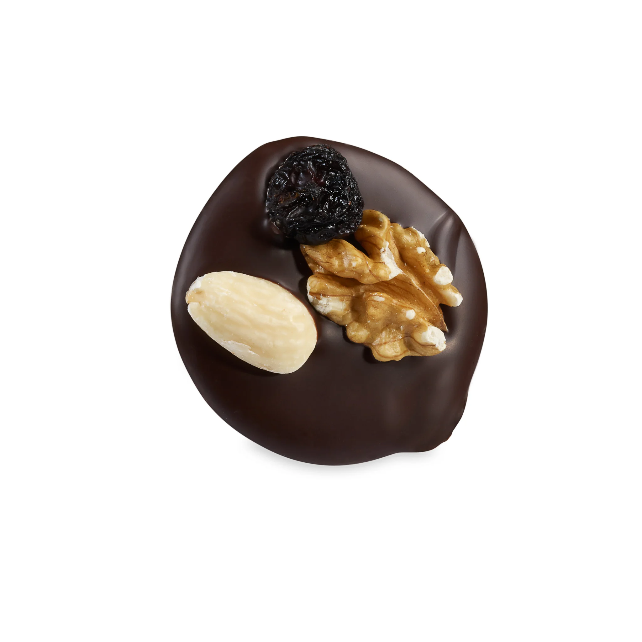 Mendiants Dark Chocolate With Nuts And Raisins 1kg Box 100 Belgian