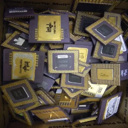 How to Evaluate Intel Pentium Pro Ceramic CPU Scrap with Gold Pins