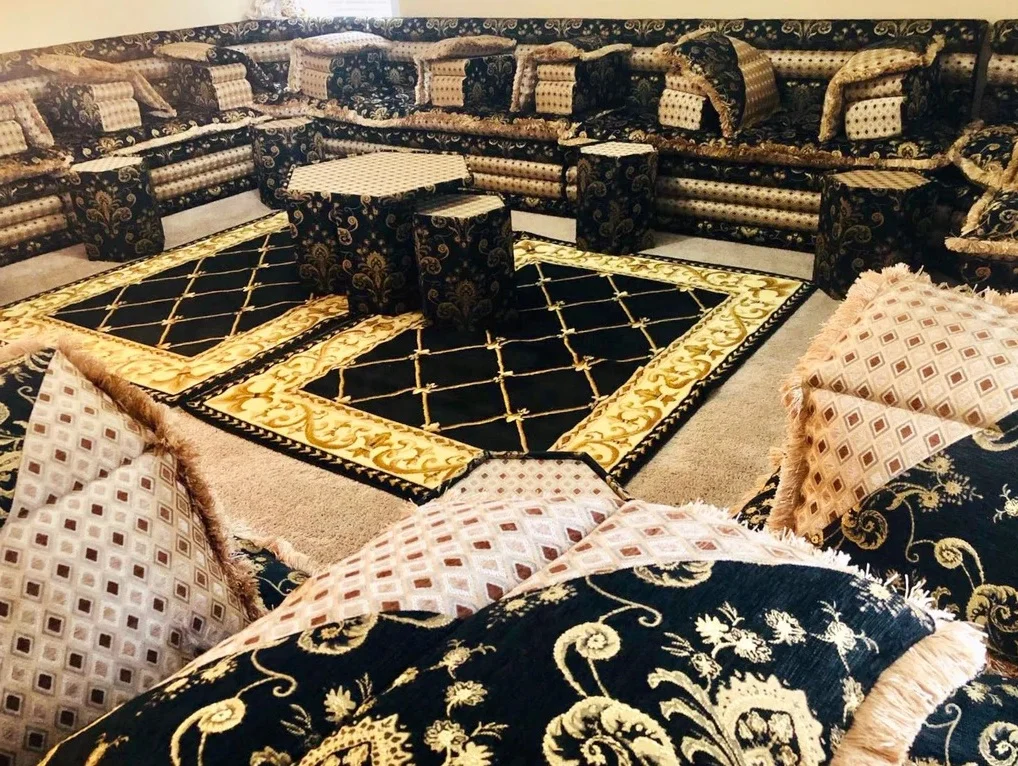 Majlis Arabic - Elegant Moroccan Living Room Furniture