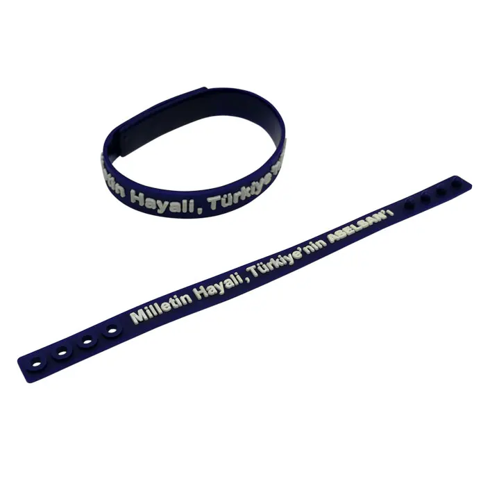 Promotional Personalized Silicone Wristbands Your Own Rubber Bracelets