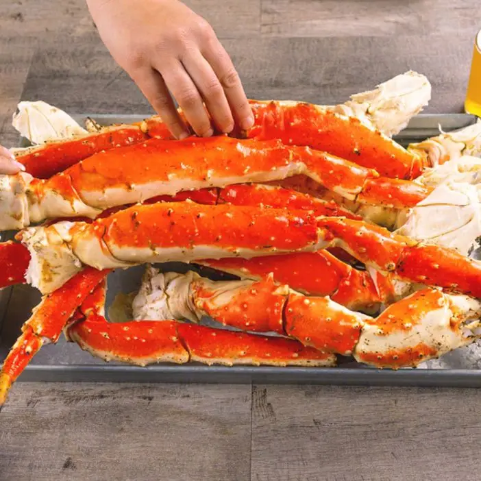 Fresh Red King Crab Freshfrozenlive Red King Crabssoft Shell Crabs Blue Swimming Crabs And Snow