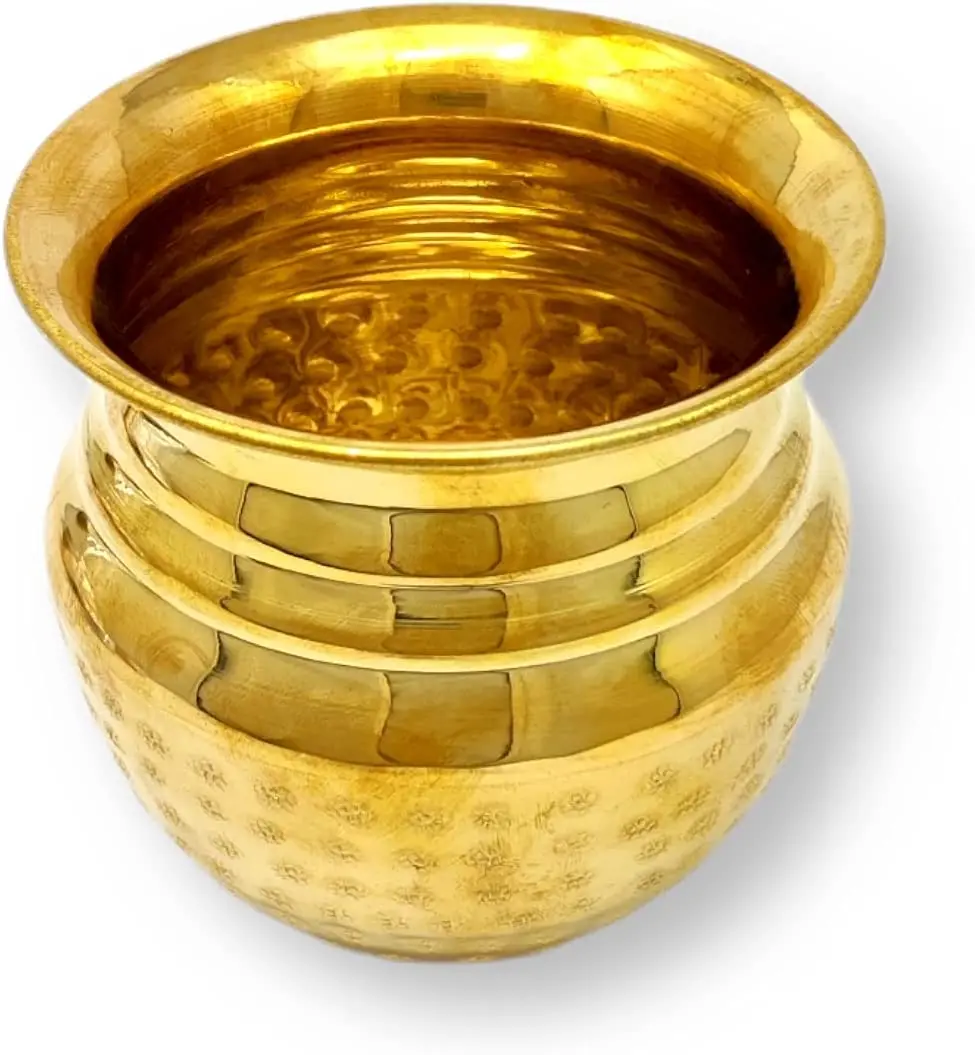 Brass Lota Gadvi Kalash For Puja Pitcher Brass Golden Plated Pooja Kalash Lota Buy Pooja Home