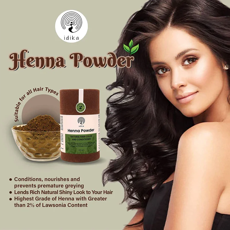 Best Deal 2024 Indigo And Henna Powder 100% Natural Hair Color And Hair