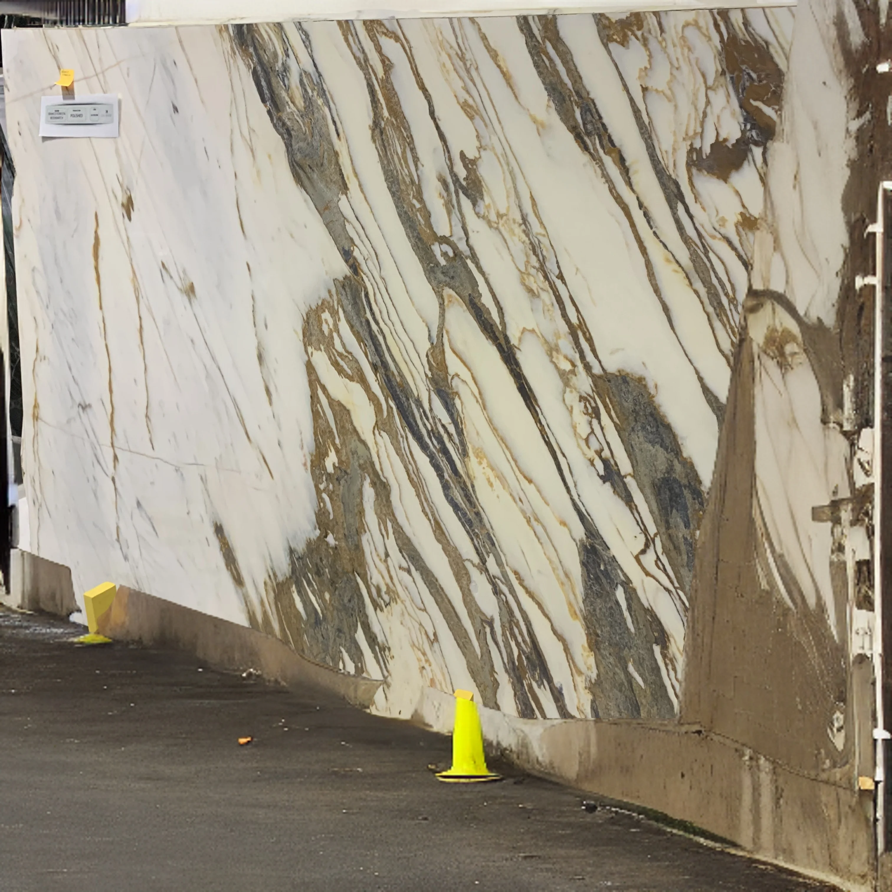 Bianco Foresta Marble Tile Slab Using For The Flooring Natural Stone