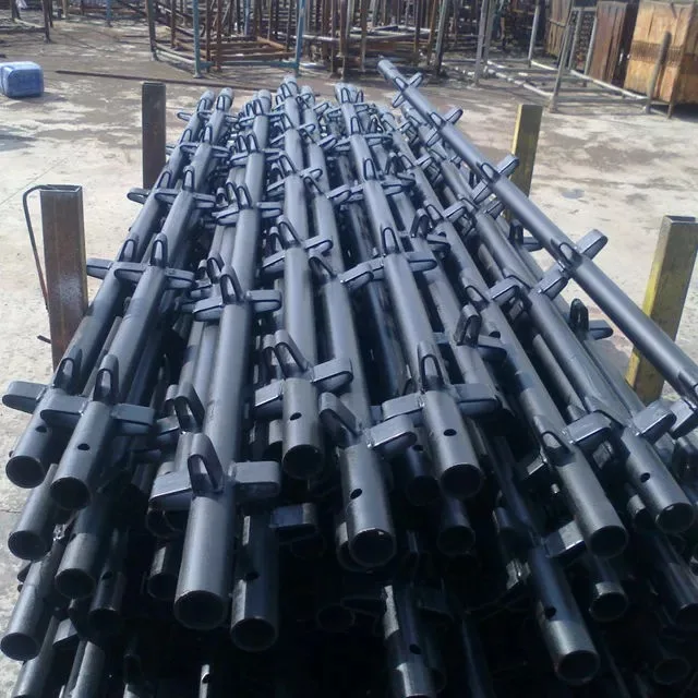 Q235 Hot Dip Steel Galvanized Scaffolding Kwiskatage Standard Vertical