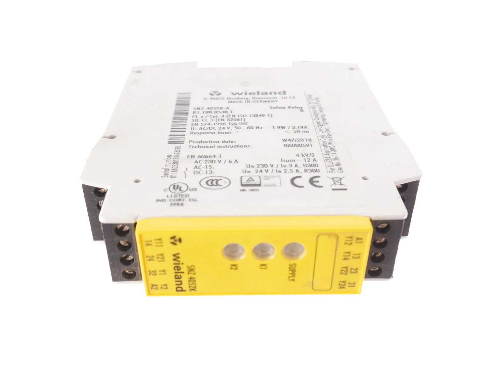 Safety Relay Is An Electromechanical Device Designed To Monitor And