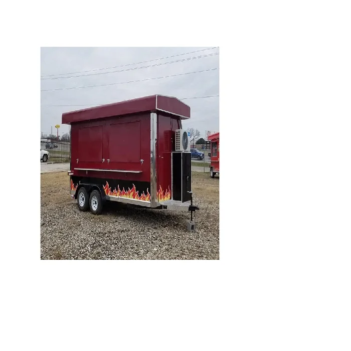 Cheap Mobile Food Trucks Fully Equipped Food Trailer Fast Food Trailer
