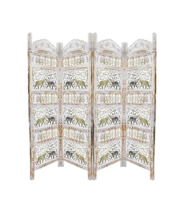 Screen Folding Movable Dubai Wood Room Divider Folding Privacy Screen