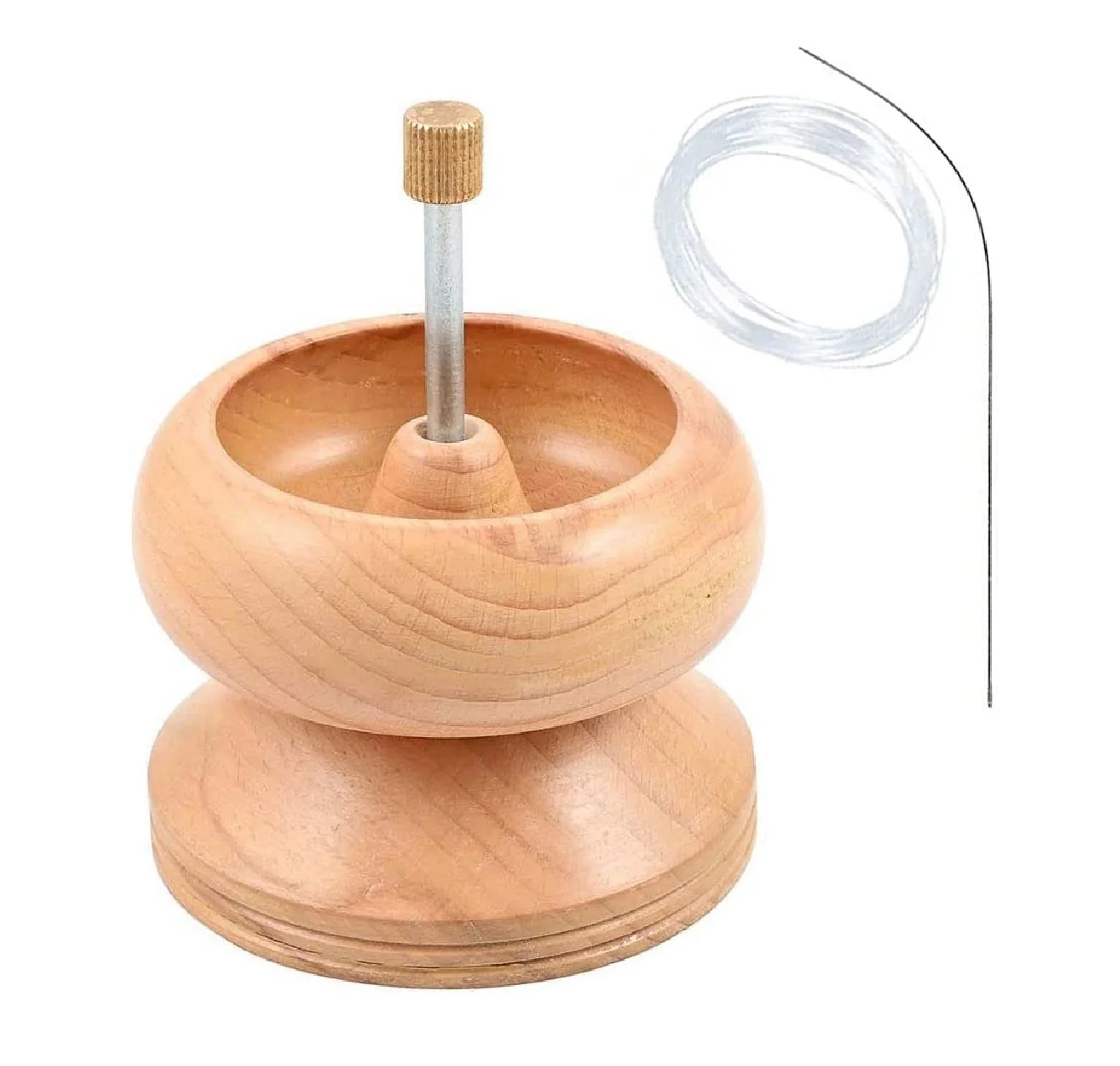 Bead Spinner With Big Eye Beading Needle,Waist Beads Kit For Jewelry