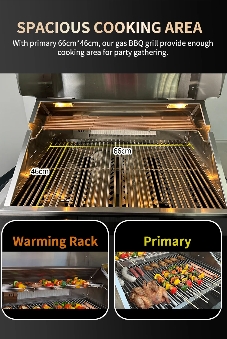 Spacious Cooking Area Detail