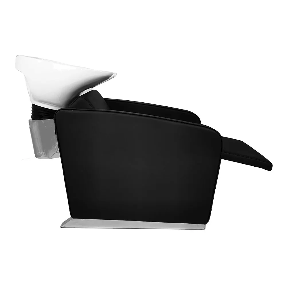 Made In Italy Electric Shampoo Chairs Neo E In Synthetic Leather Wash Units For Barber And