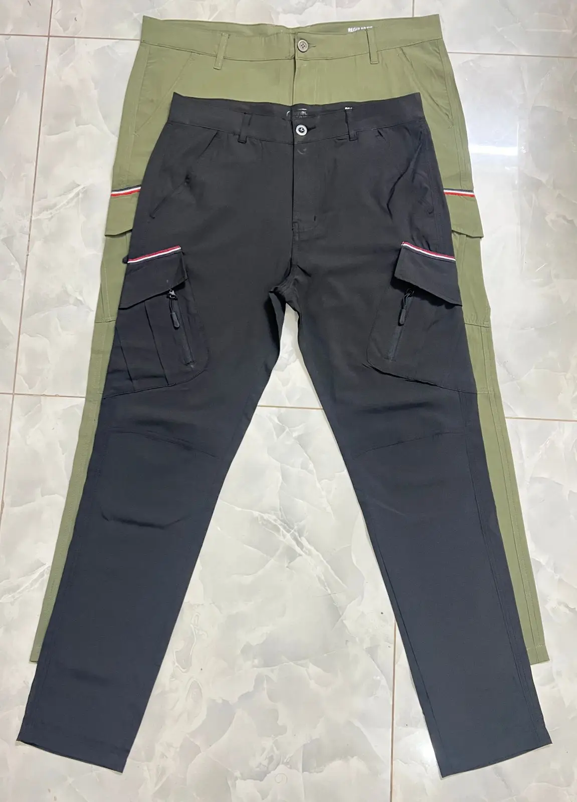 Top Quality Men Cargo Pants Cargo Multi Pockets Custom Straight Track