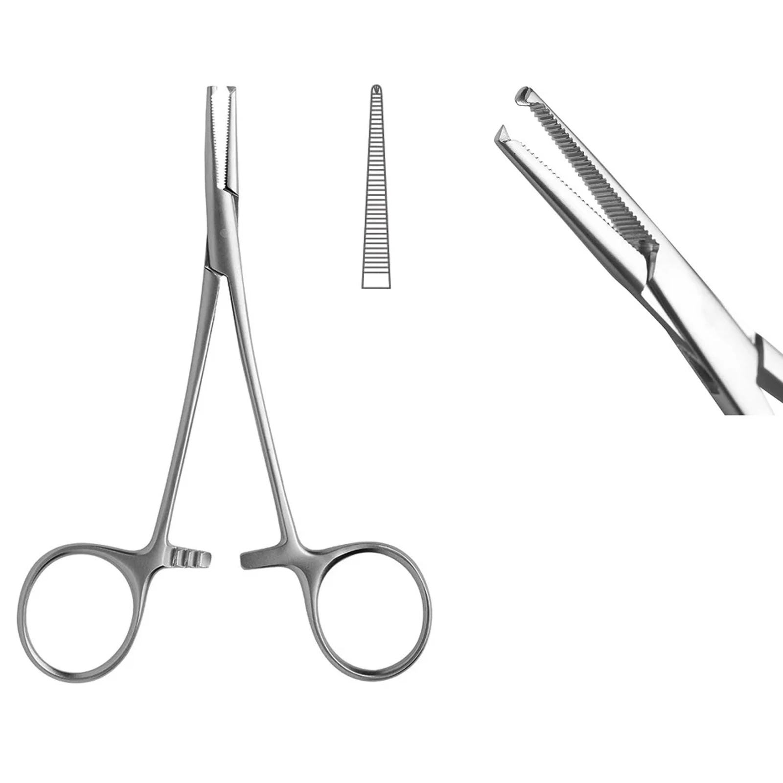 Halstead Micro Mosquito Haemostat Artery Forceps Straight Serrated Oral ...