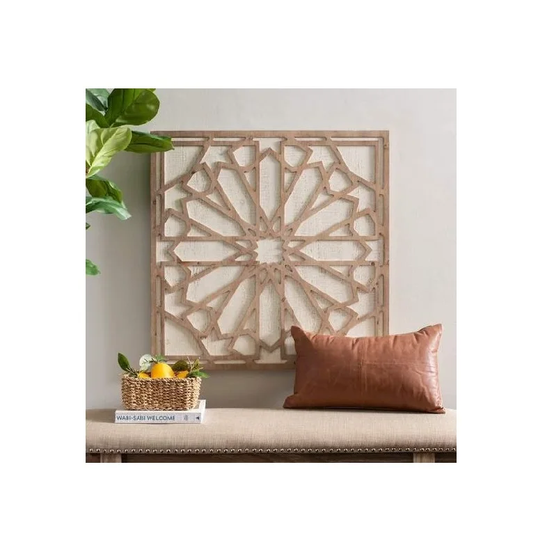 Hanging Wall Panel Decorative & Hand Crafted Wooden Wall Decoration
