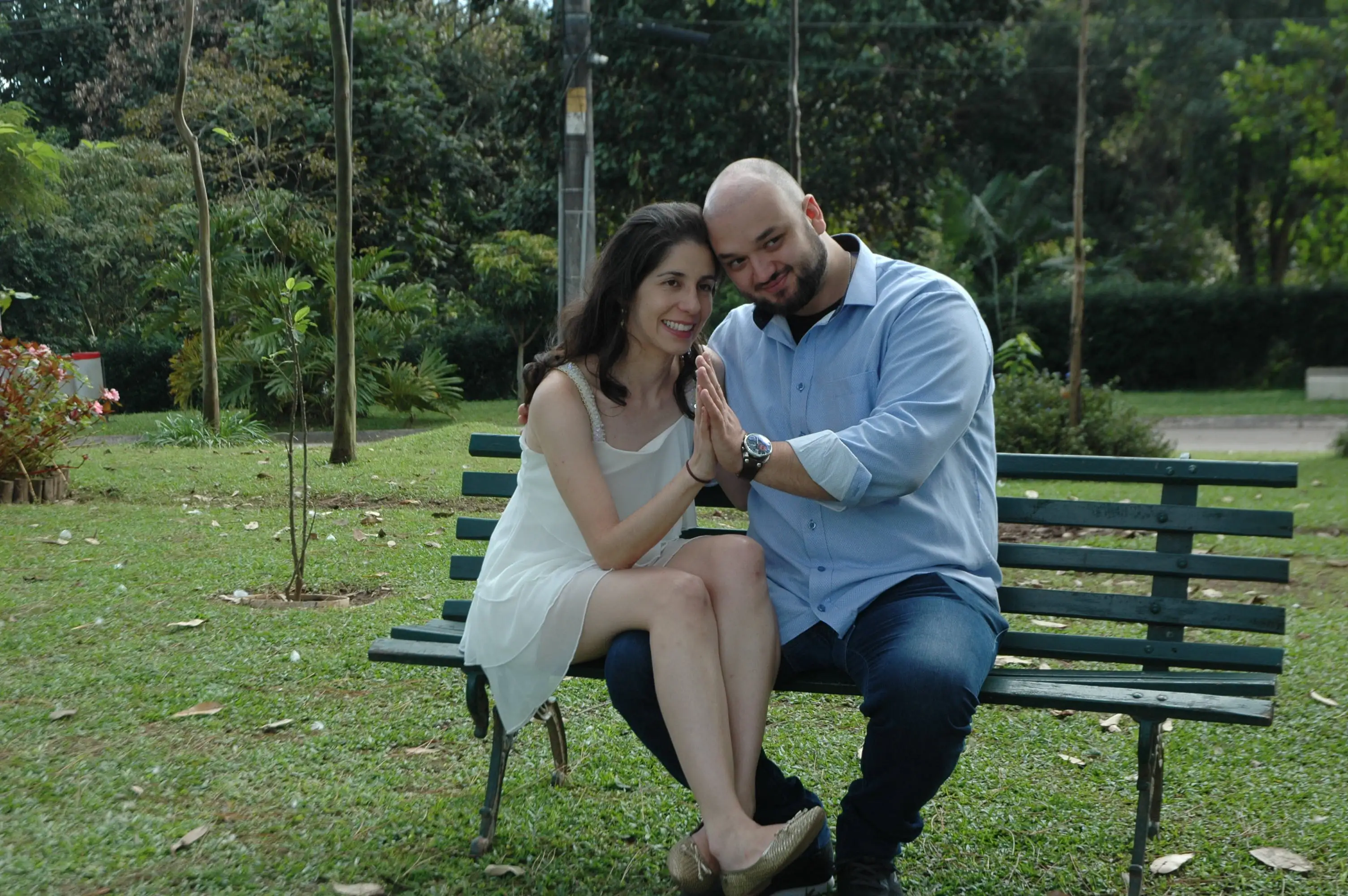 Casal no Banco