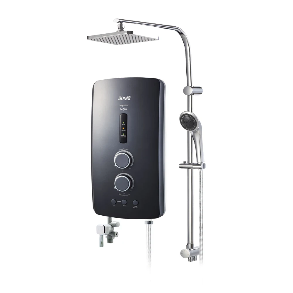 New Malaysia Wholesale Bathroom Im9ep Tankless Instant Shower Water