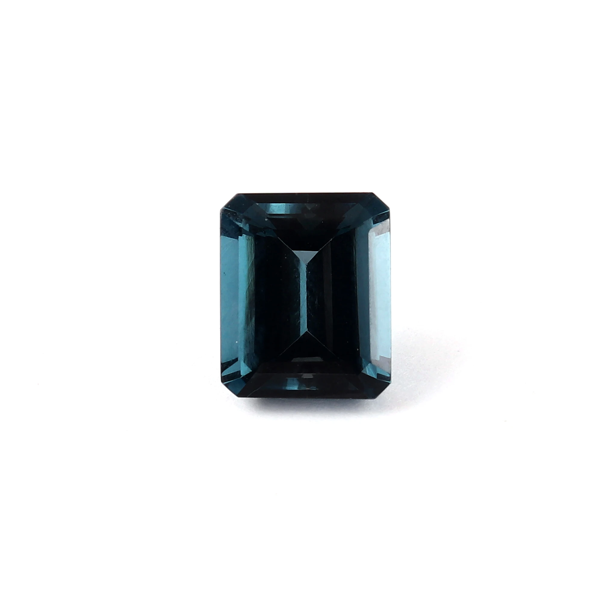 IGI Certified Loose London Blue Topaz Rectangle Shape Octagon Cut for ...