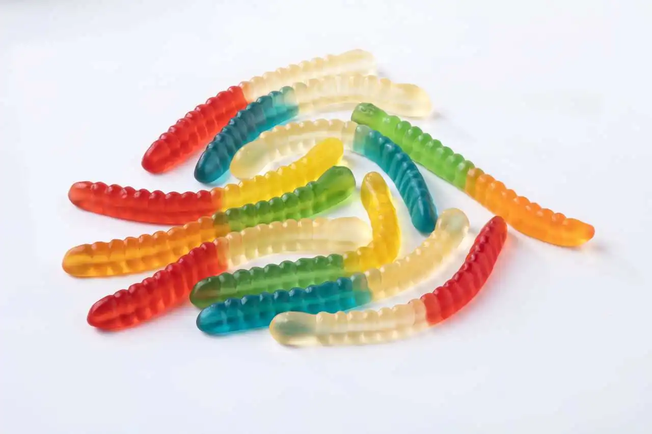Haribo Worms Doypack Gummi Candy 200 Gr X 9 All The Time Fresh Stock