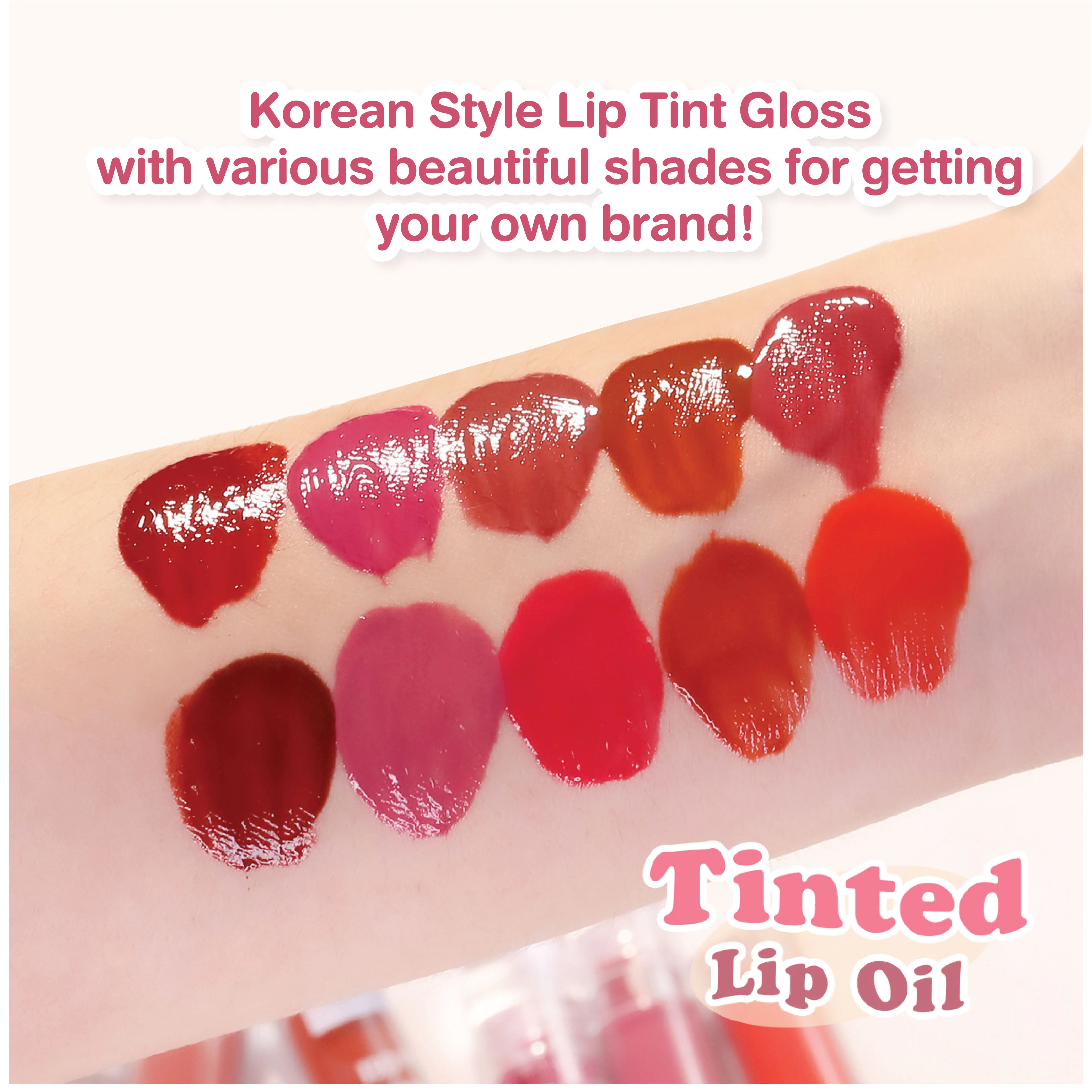 Best Seller Beauty Makeup Cosmetics Product Oem Private Label Lip Tint ...