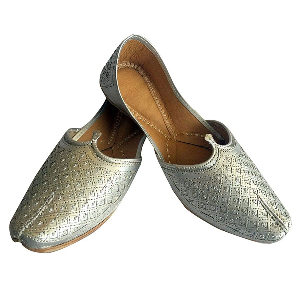 Men's Traditional Handmade Khussa / Punjabi Jutti Ethnic Sandal / Foot ...