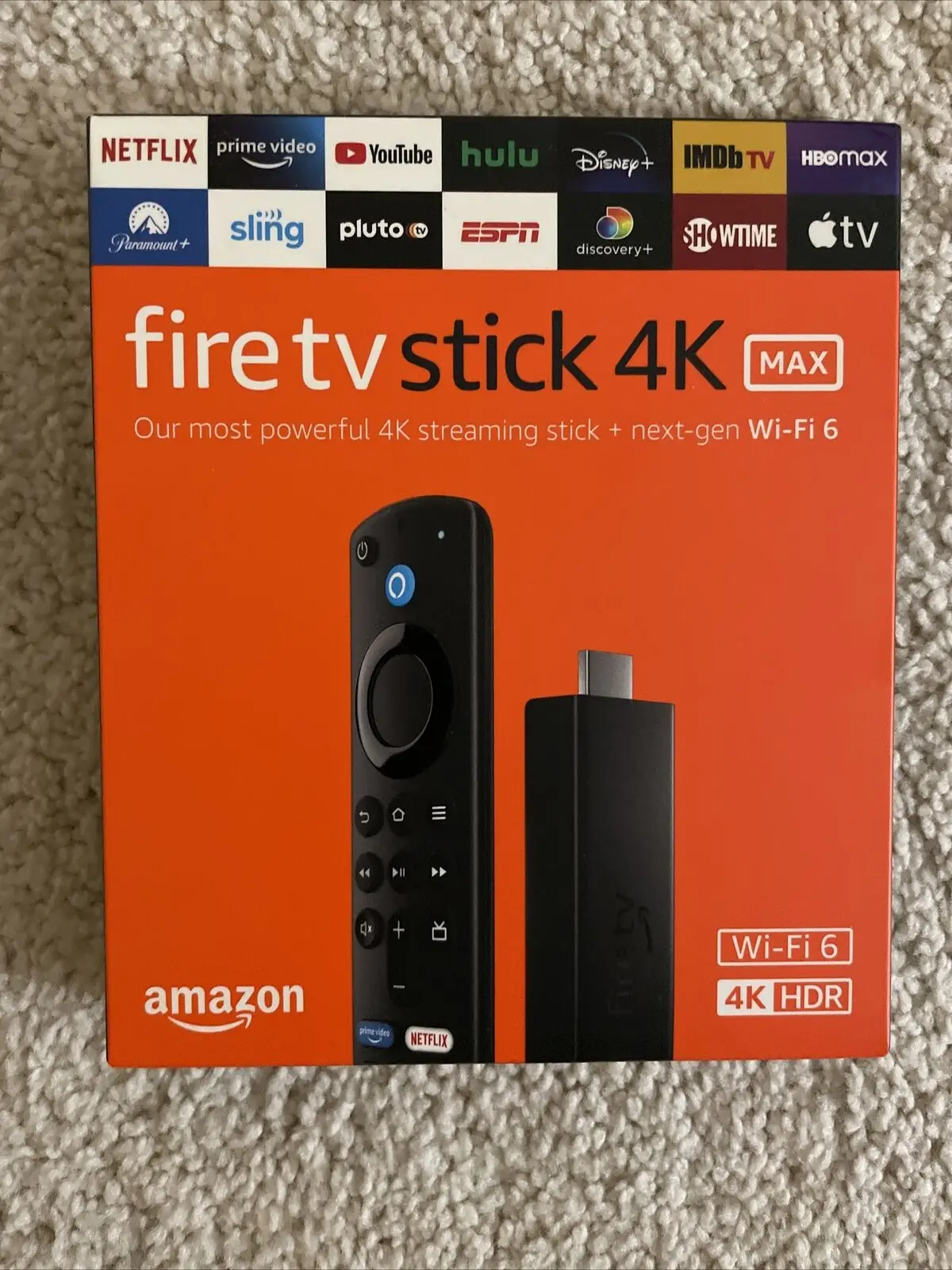 New Sealed- Amazon Tv Fire Stick 4k Ultra Hd Firestick With Alexa Voice ...