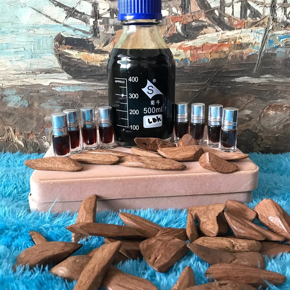High Quality 100 Pure Natural Scent Agarwood Essential Oud Oil From