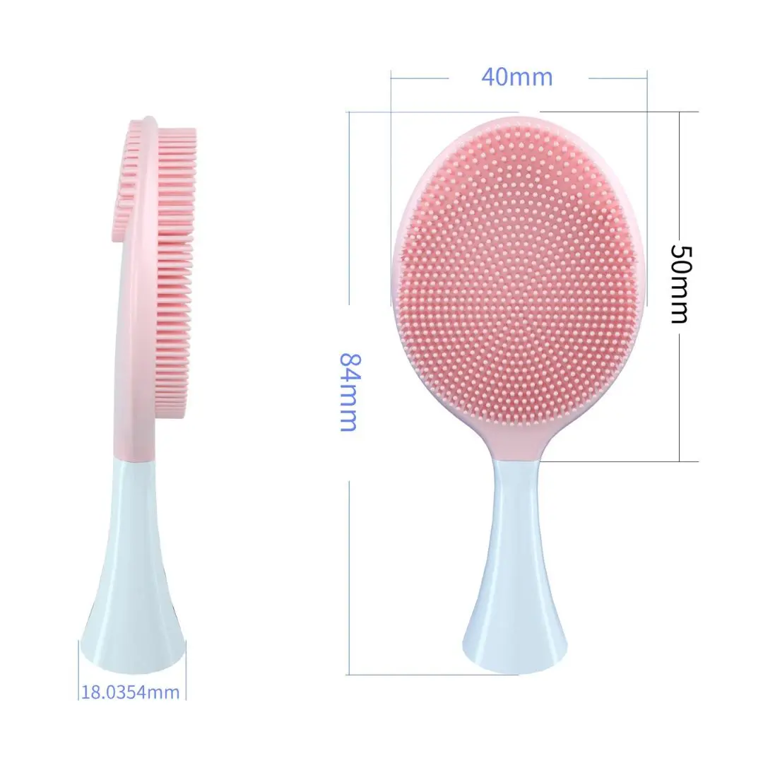 Mini Manual Silicone 3d Facial Cleansing Brush Waterproof For Philips