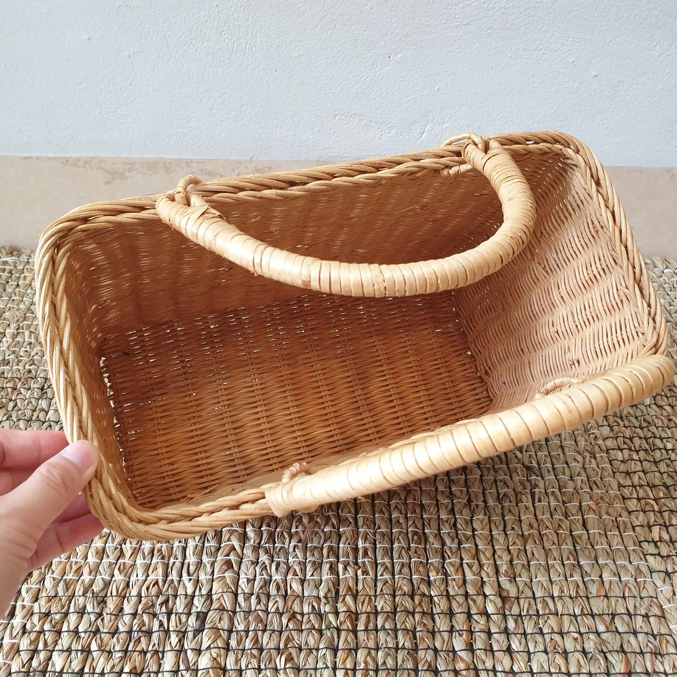 Best Price Natural Ecofriendly Rattan Bag With Handle/ Handmade Rattan