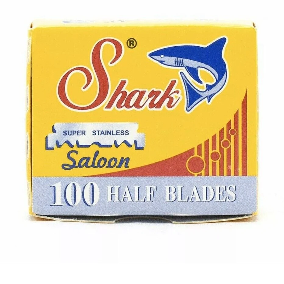 Half Cut 100 Blades Pack Shark Blades Buy Single Edge Blades For
