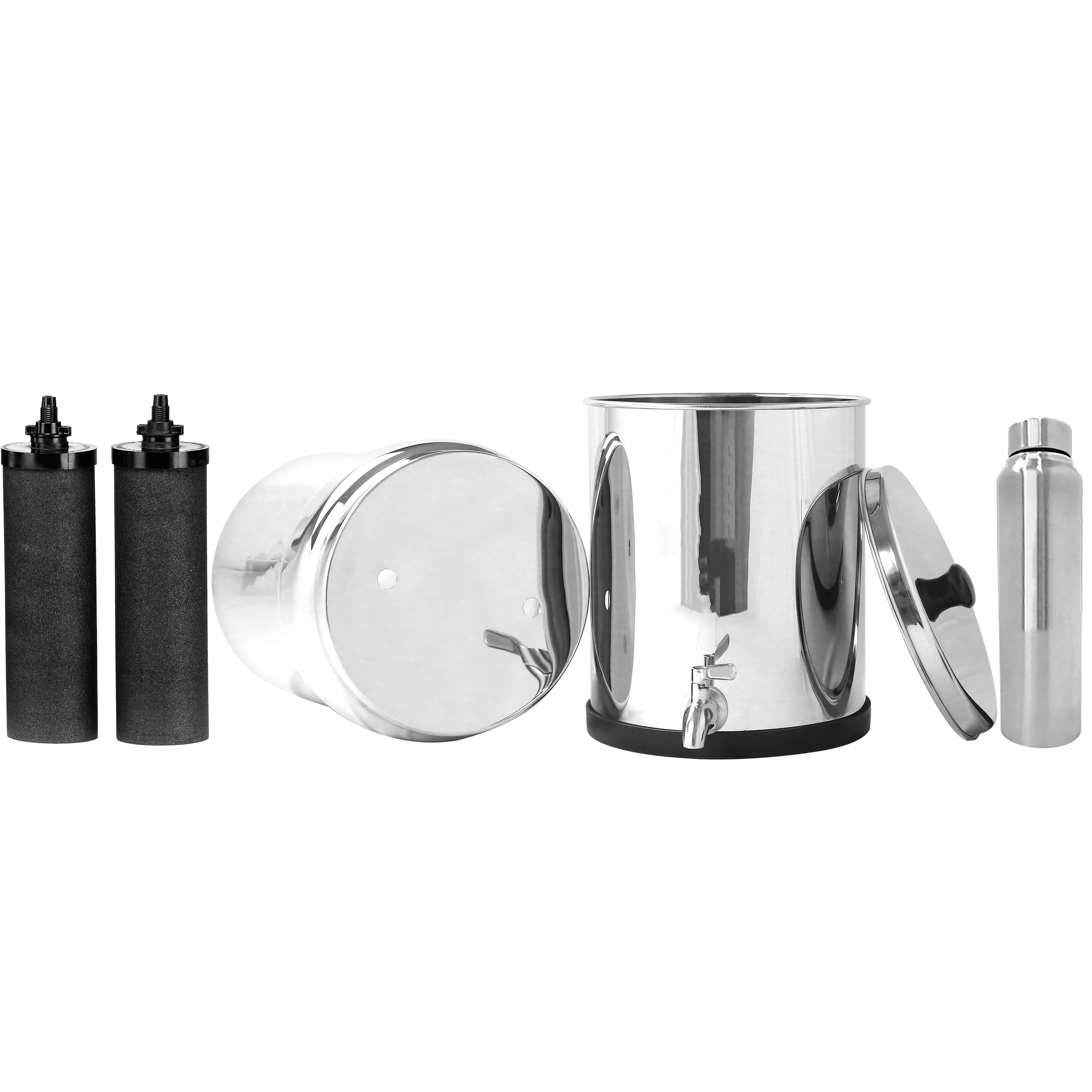 2023 Best Deal 304 Grade 6litre Stainless Steel Gravity Water Filter