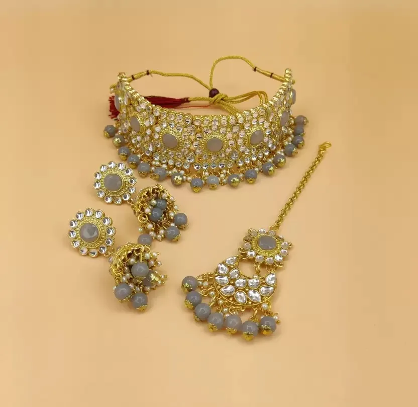 Jmc Jewellery Wholesale Indian Wedding Beautiful Jewelry Set For Women