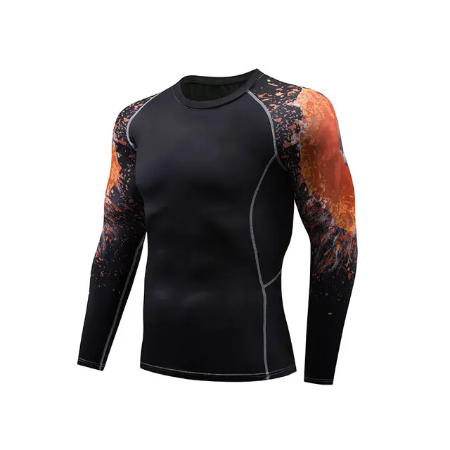 Design Your Own Sublimation Sleeves Rash Guard Custom Logo Men Rush ...