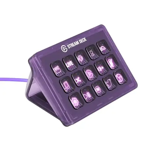 SOOMFON Stream Controller, Production Console Deck 15 Touches Macro
