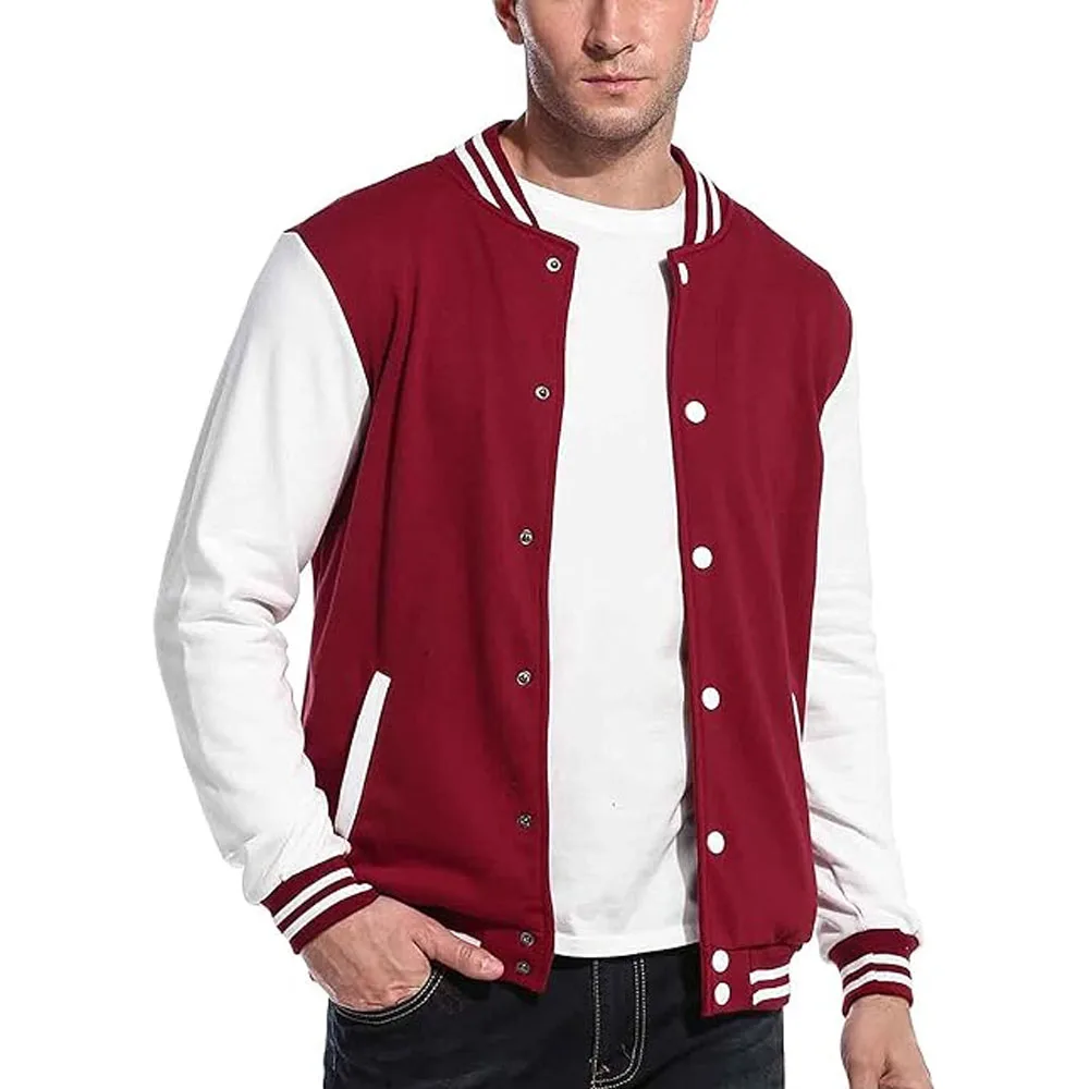 Sa Latest Collection 2024 Lettermen Jacket Slim Fit Jacket With Long